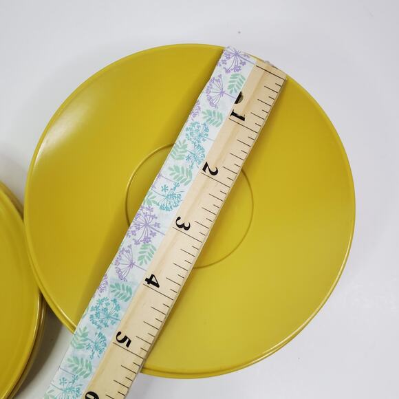 Vtg Melmac Harvest Gold Dishes Lot of 12 Melamine Bowls Platters 1 cup - Picture 4 of 15